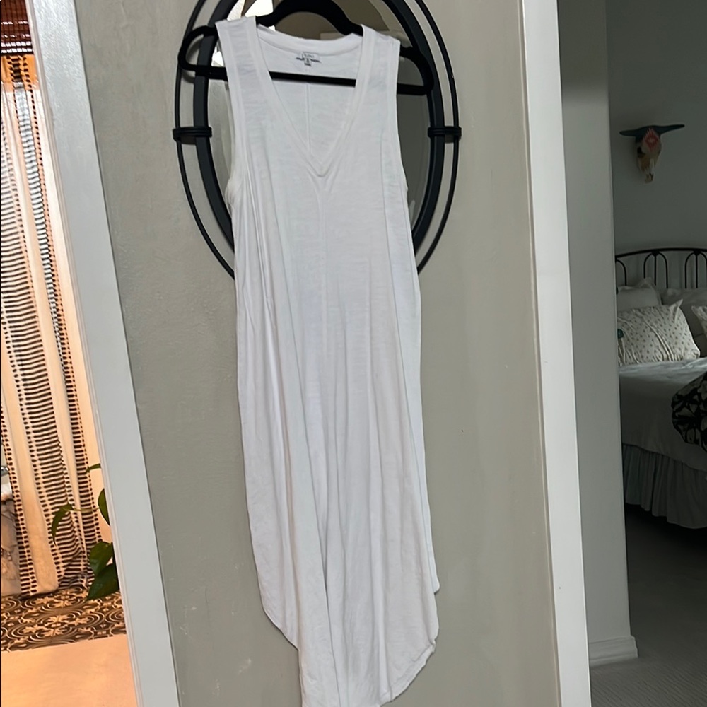 Z Supply White Asymmetrical Dress